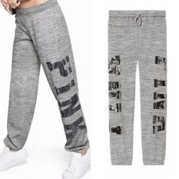 Pink-Bling Sweatpants. - Picture 8 of 8